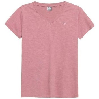 Îmbracaminte Femei Tricouri mânecă scurtă 4F TSD352 roz