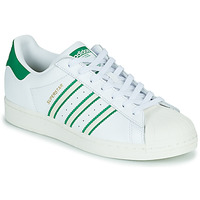 Pantofi Pantofi sport Casual adidas Originals SUPERSTAR Alb / Verde