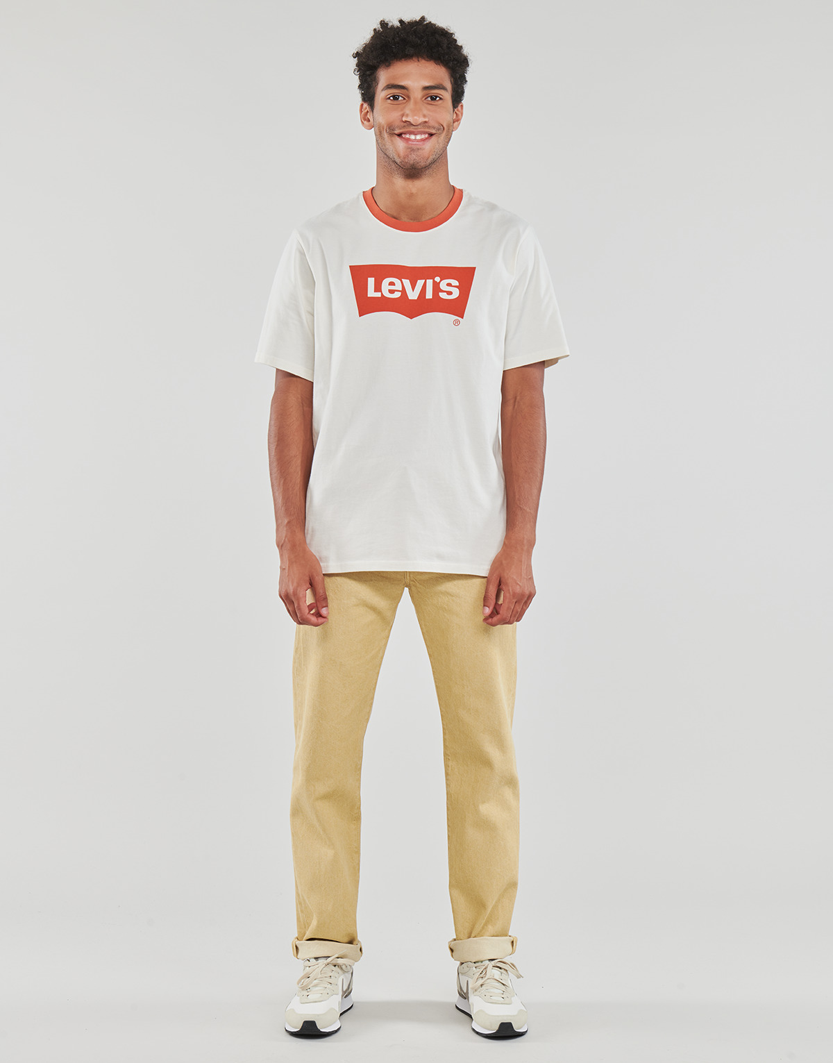 Îmbracaminte Bărbați Jeans drepti Levi's 501® LEVI'S ORIGINAL Yellow / Stonewash