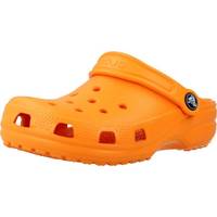Pantofi Fete Saboti Crocs CLASSIC CLOG K portocaliu