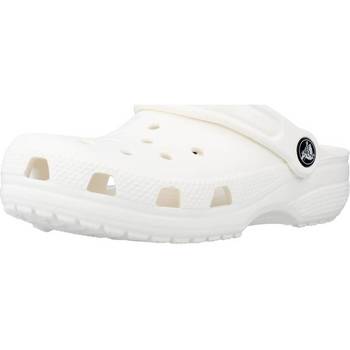 Pantofi Fete Saboti Crocs CLASSIC CLOG K Alb