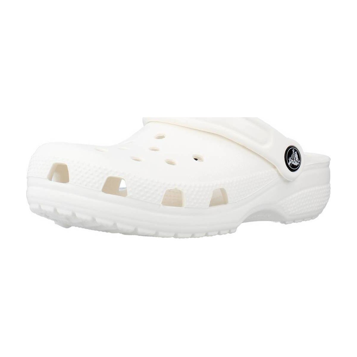 Pantofi Fete  Flip-Flops Crocs CLASSIC CLOG K Alb