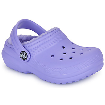 Pantofi Fete Saboti Crocs Classic Lined Clog T Violet