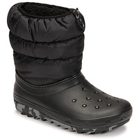 Pantofi Copii Cizme de zapadă Crocs Classic Neo Puff Boot K Negru