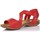 Pantofi Femei Sandale Interbios SANDALE  4483 roșu