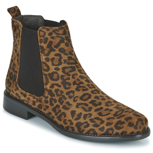Pantofi Femei Ghete Betty London NORA Leopard