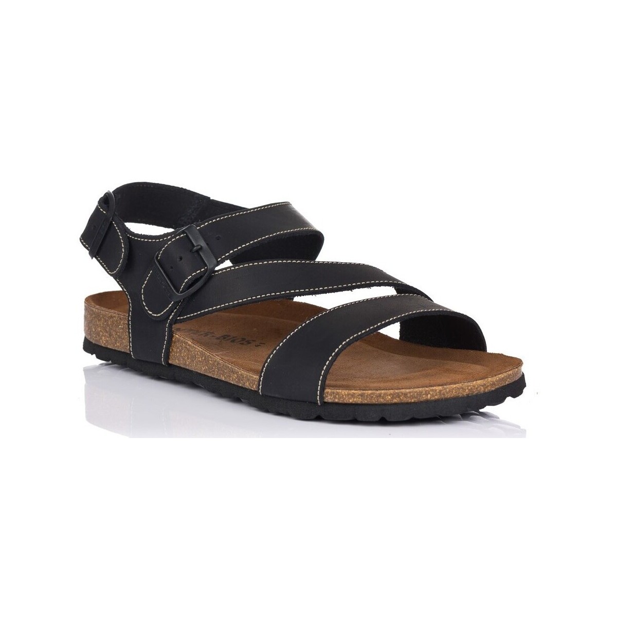 Pantofi Bărbați Sandale Interbios SANDALE  9557 Negru