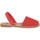 Pantofi Femei Sandale Rio Menorca RIA MENORCA ROJO NABUCK roșu