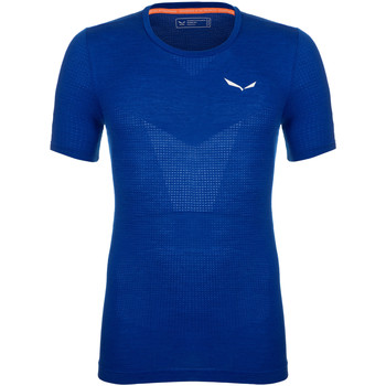 Îmbracaminte Bărbați Tricouri & Tricouri Polo Salewa Pedroc Merino Responsive Seamless T-Shirt 28320-8620 albastru