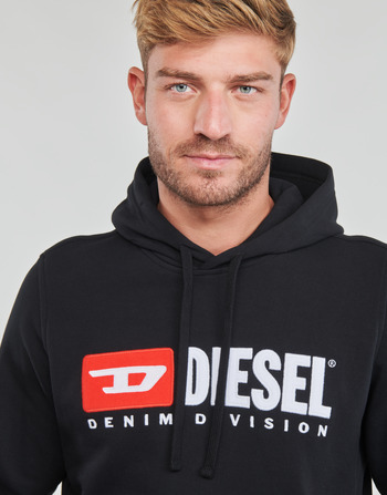Diesel S-GINN-HOOD-DIV Negru