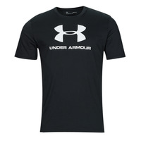 Îmbracaminte Bărbați Tricouri mânecă scurtă Under Armour UA Sportstyle Logo SS Black / White