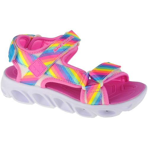 Pantofi Fete Sandale sport Skechers Hypno Splash-Rainbow Lights Multicolor