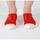 Pantofi Femei Balerin și Balerini cu curea Kaporal 16097 roșu
