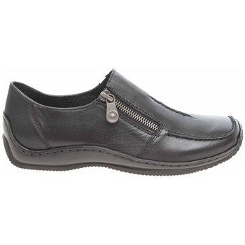 Pantofi Femei Mocasini Rieker L178000 Negru