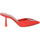 Pantofi Femei Sandale Steve Madden RED LUXE CITY SATIN roșu
