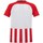 Îmbracaminte Băieți Tricouri mânecă scurtă Nike Striped Division Roșii, Alb
