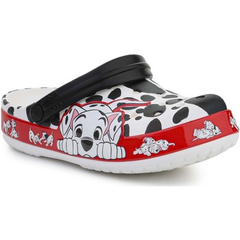 Pantofi Copii Saboti Crocs FL 101 Dalmatians Kids Clog 207483-100 Multicolor