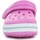 Pantofi Fete Sandale Crocs Crocband Kids Clog T 207005-6SW roz