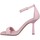 Pantofi Femei Sandale Elvio Zanon 3601 Cuir Femme Glicine violet