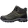 Pantofi Bărbați Drumetie și trekking Hi-Tec Hendon Mid WP Negru