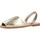 Pantofi Femei Sandale Ria 27803 S2 Auriu