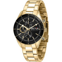 Ceasuri & Bijuterii Bărbați Ceasuri Analogice Sector R3253516009, Quartz, 44mm, 5ATM Auriu