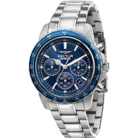 Ceasuri & Bijuterii Bărbați Ceasuri Analogice Sector R3273993003, Quartz, 42mm, 10ATM Argintiu