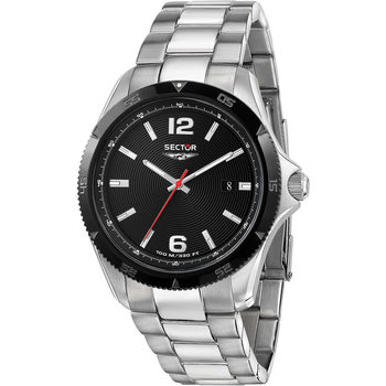 Ceasuri & Bijuterii Bărbați Ceasuri Analogice Sector R3253231002, Quartz, 43mm, 10ATM Argintiu