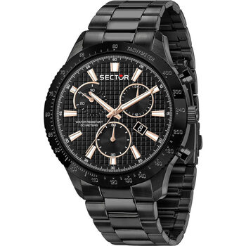 Ceasuri & Bijuterii Bărbați Ceasuri Analogice Sector R3273778001, Quartz, 45mm, 5ATM Negru