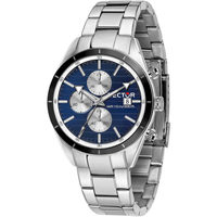 Ceasuri & Bijuterii Bărbați Ceasuri Analogice Sector R3273616007, Quartz, 44mm, 10ATM Argintiu