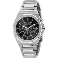 Ceasuri & Bijuterii Bărbați Ceasuri Analogice Sector R3273628002, Quartz, 43mm, 10ATM Argintiu