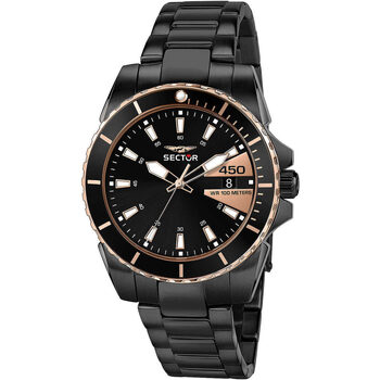 Ceasuri & Bijuterii Bărbați Ceasuri Analogice Sector R3253276006, Quartz, 41mm, 10ATM Negru