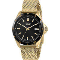 Ceasuri & Bijuterii Bărbați Ceasuri Analogice Sector R3253231003, Quartz, 43mm, 10ATM Auriu