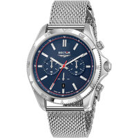 Ceasuri & Bijuterii Bărbați Ceasuri Analogice Sector R3273631006, Quartz, 45mm, 10ATM Argintiu
