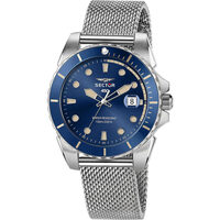 Ceasuri & Bijuterii Bărbați Ceasuri Analogice Sector R3253276005, Quartz, 41mm, 10ATM Argintiu