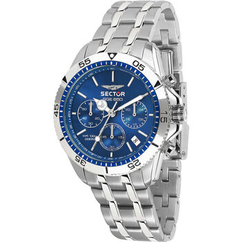 Ceasuri & Bijuterii Bărbați Ceasuri Analogice Sector R3273962001, Quartz, 42mm, 10ATM Argintiu