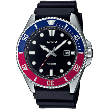 Ceasuri & Bijuterii Bărbați Ceasuri Analogice Casio MDV-107-1A3VEF, Quartz, 44mm, 20ATM Argintiu