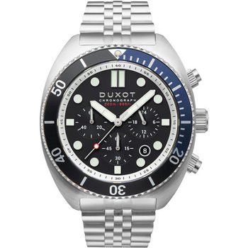 Ceasuri & Bijuterii Bărbați Ceasuri Analogice Duxot DX-2027-22, Quartz, 45mm, 20ATM Argintiu