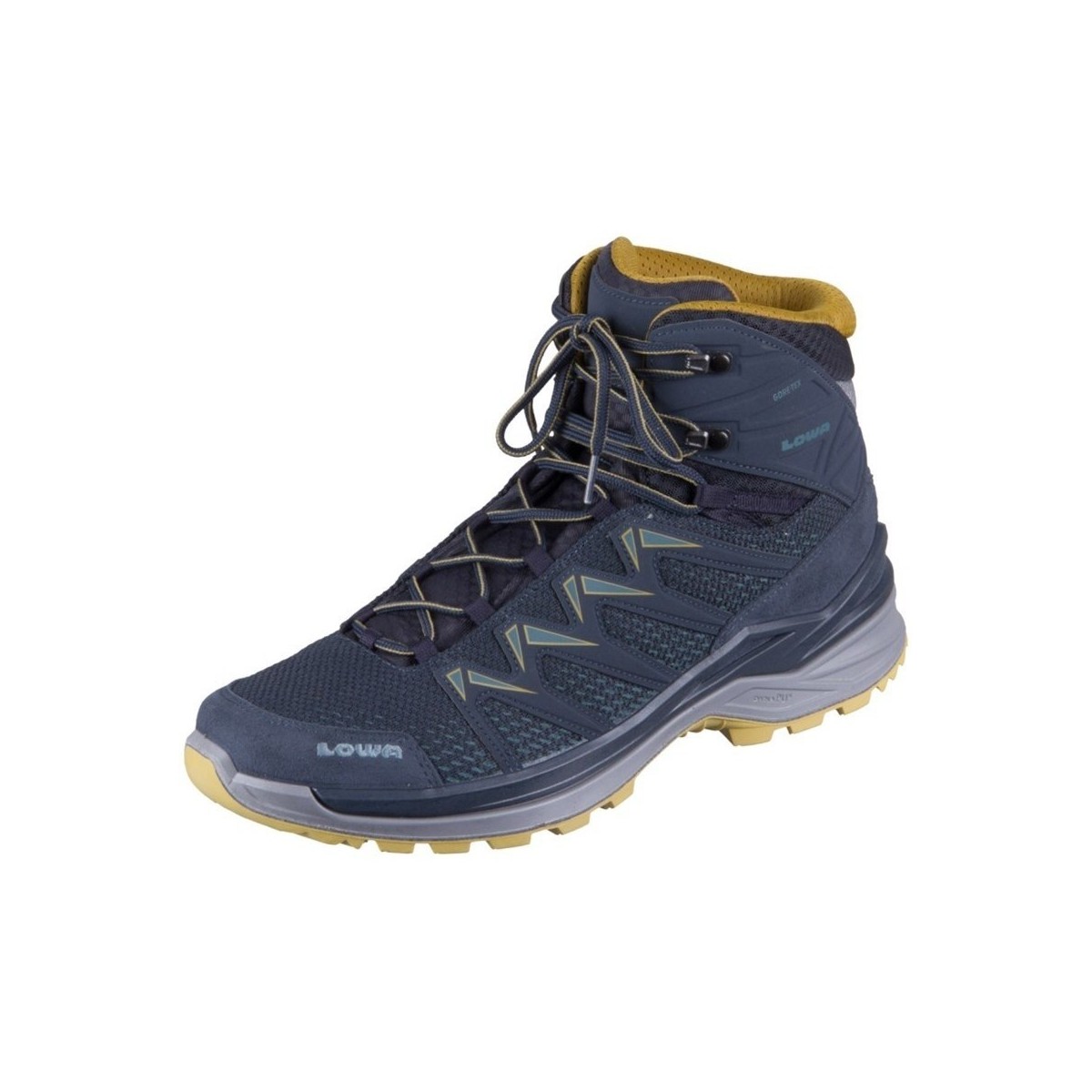 Pantofi Bărbați Drumetie și trekking Lowa Innox Pro Gtx Mid Albastru