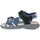 Pantofi Băieți Sandale Grunland JEANS 91POOK albastru