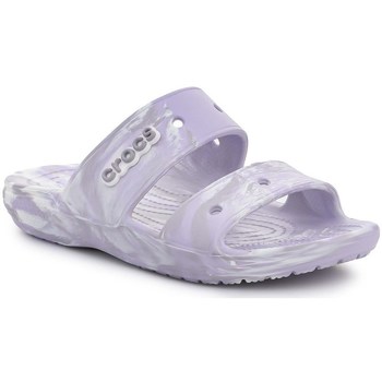 Pantofi Femei  Flip-Flops Crocs Classic Marrbled violet