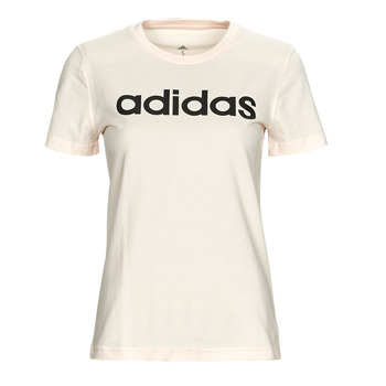 Îmbracaminte Femei Tricouri mânecă scurtă Adidas Sportswear W LIN T Nuanță / Decru