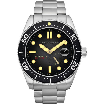 Ceasuri & Bijuterii Bărbați Ceasuri Analogice Spinnaker SP-5058-22, Automatic, 43mm, 15ATM Argintiu