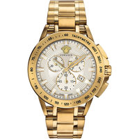Ceasuri & Bijuterii Bărbați Ceasuri Analogice Versace VE3E00721, Quartz, 45mm, 10ATM Auriu
