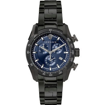 Ceasuri & Bijuterii Bărbați Ceasuri Analogice Versace VE2I00521, Quartz, 44mm, 5ATM Negru