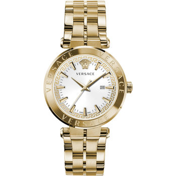 Ceasuri & Bijuterii Bărbați Ceasuri Analogice Versace VE2G00521, Quartz, 44mm, 5ATM Auriu