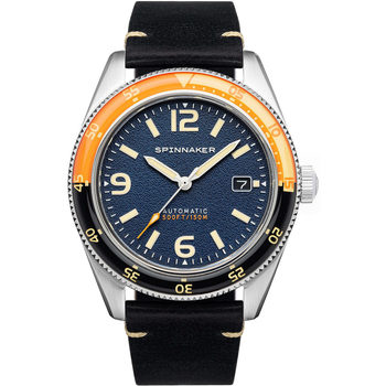 Ceasuri & Bijuterii Bărbați Ceasuri Analogice Spinnaker SP-5055-0D, Automatic, 43mm, 15ATM Argintiu