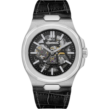 Ceasuri & Bijuterii Bărbați Ceasuri Analogice Ingersoll I12502, Automatic, 44mm, 5ATM Argintiu