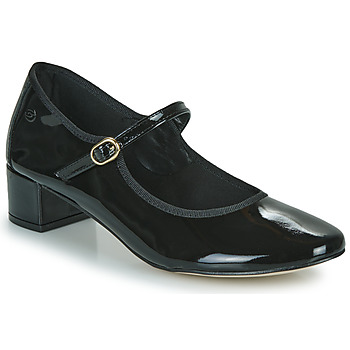 Pantofi Femei Balerin și Balerini cu curea Betty London FLAVIA Negru