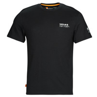 Îmbracaminte Bărbați Tricouri mânecă scurtă Timberland Comfort Lux Essentials SS Tee Negru